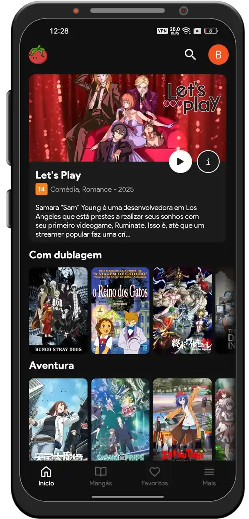 Kawaii Animes APK Descargar ↓ para Android ↓ Oficial 2026 Captura de pantalla de Kawaii Animes 1