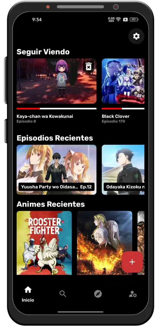 Kawaii Animes APK Descargar ↓ para Android ↓ Oficial 2026 Captura de pantalla de Kawaii Animes 5